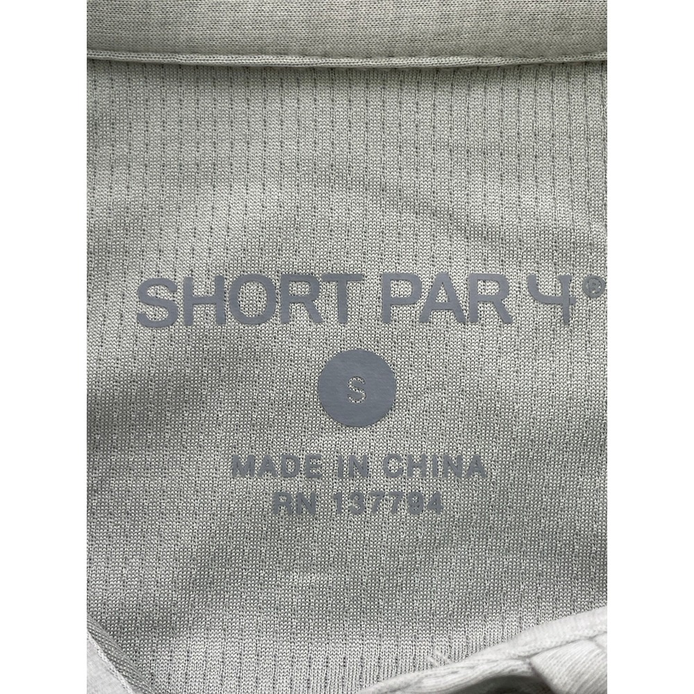 American Express Short Par 4 Silver Polo Shirt Women's SMALL NWT - Picture 11 of 13
